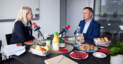 Andi Babler und Claudia Stöckl / Fotocredit: Hitradio Ö3 / Dunger
