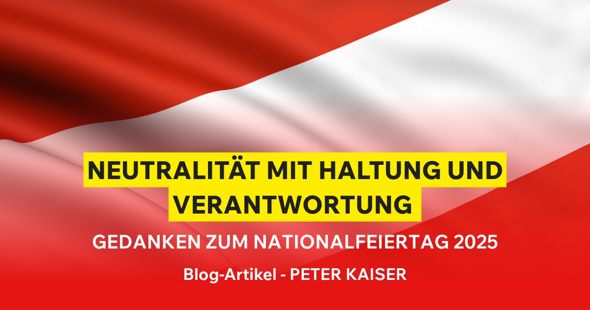 Neutralität mit Haltung und Verantwortung